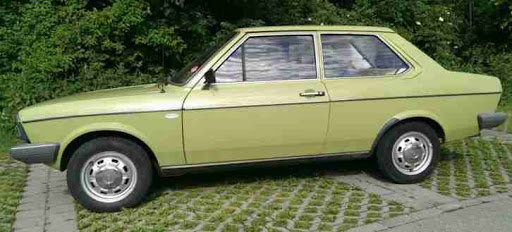 VW Derby LS, zelená, 1977